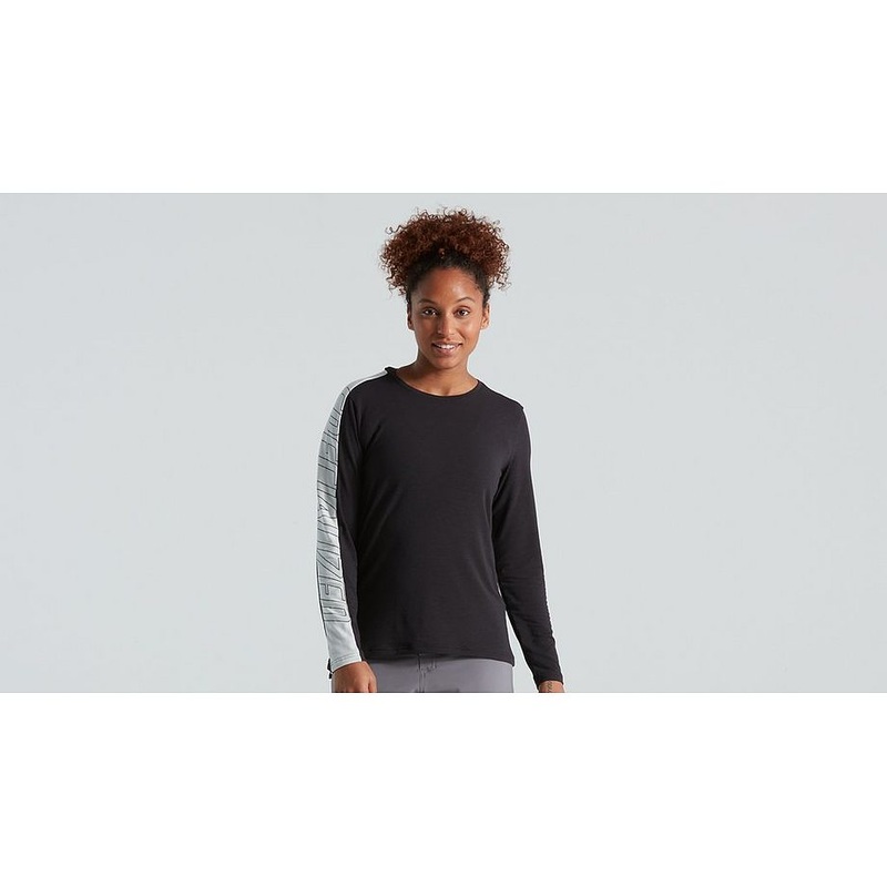 2021 Trail Jersey Ls Wmn BLACK XS