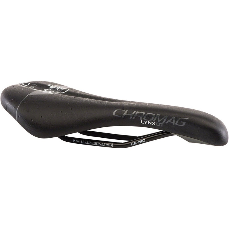 Chromag Lynx DT Saddle 280 x 135mm Unisex 292g Black/Grey