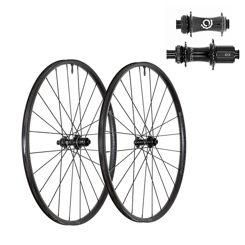 Industry Nine Solix G UL250 Wheel Front and Rear 700C / 622 Holes: F: 24 R: 24 F: 12mm R: 12mm F: 100 R: 142 Disc Center Lock Shimano Road 11 Set