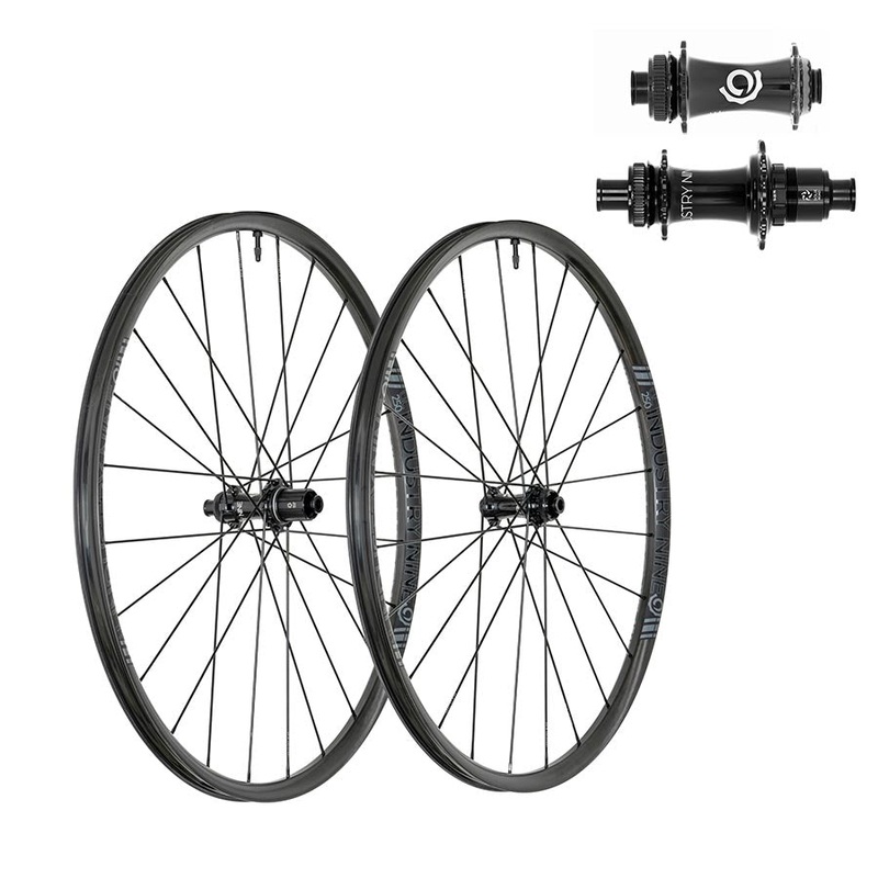 Industry Nine Solix G UL250c Wheel Front and Rear 700C / 622 Holes: F: 24 R: 24 F: 12mm R: 12mm F: 100 R: 142 Disc Center Lock SRAM XD-R Set