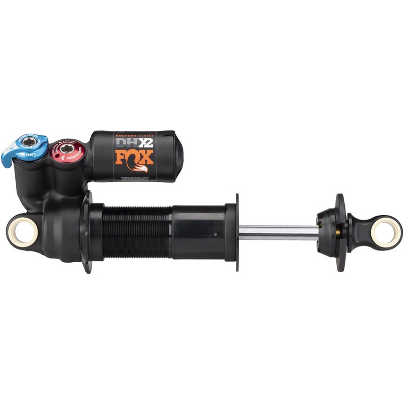 FOX DHX2 Factory Rear Shock - Standard 8.5 x 2.5" 2-Position Lever Hard Chrome Coat