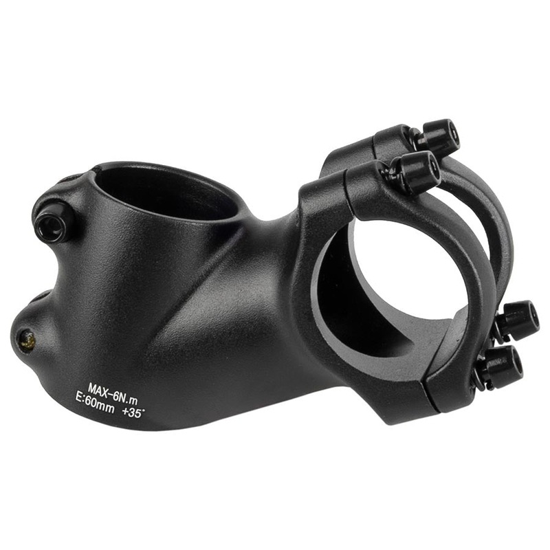 M-Wave ST-M3.2 Stem Diameter: 31.8mm Length: 60mm Steerer: 1-1/8 35 Black