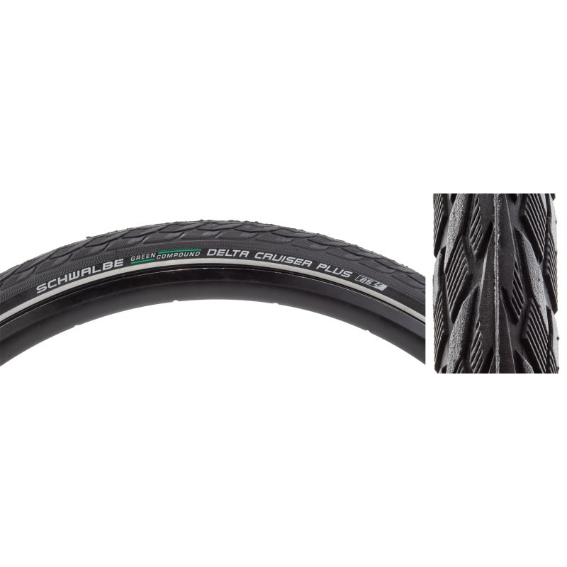Schwalbe Delta Cruiser+ Active Twin PG 700x38 Standard Tire