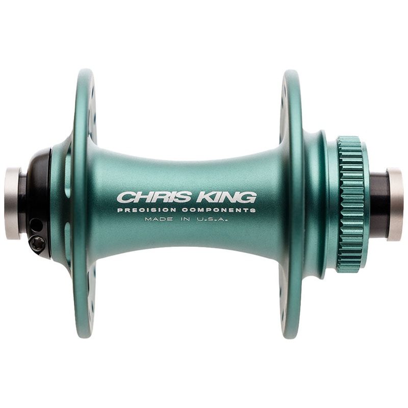 Chris King R45D Front Hub - 12 x 100mm Center-Lock Matte Jade 28H