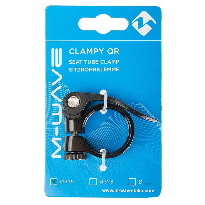 M-Wave Clampy QR Seat Clamp Black 34.9mm