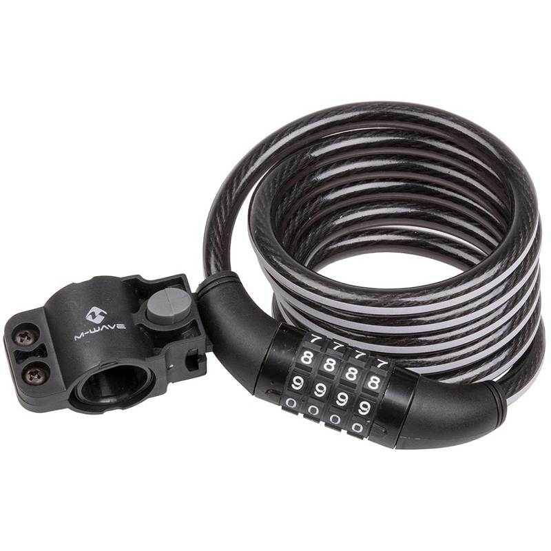 M-Wave S 10.18 Cable lock Combination 10mm 10x1800mm