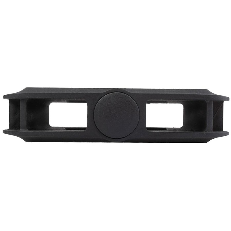M-Wave Steady Flat Pedals Body: Plastic Spindle: Boron Steel 9/16 Black Pair