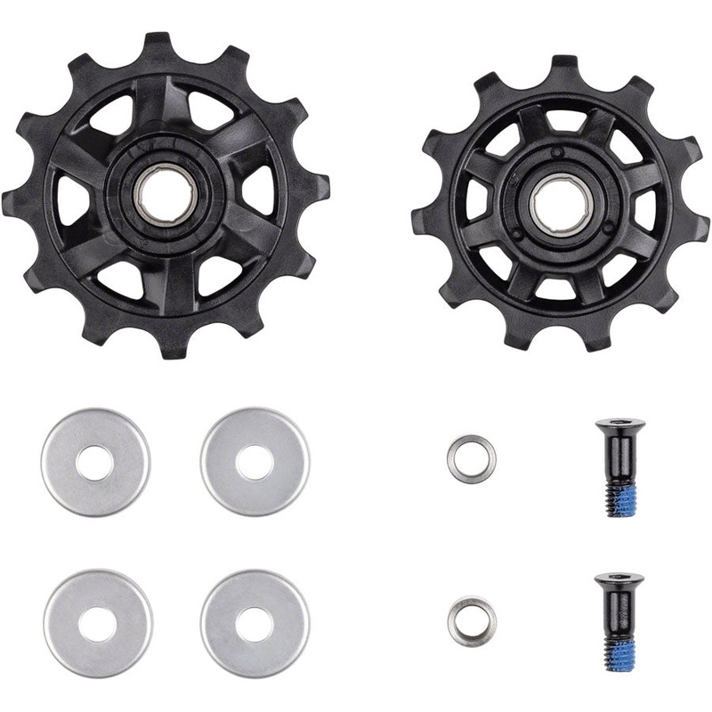 microSHIFT Acolyte Rear Derailleur Pulley Kit - Compatible Acolyte Medium Cage Rear Deraileur