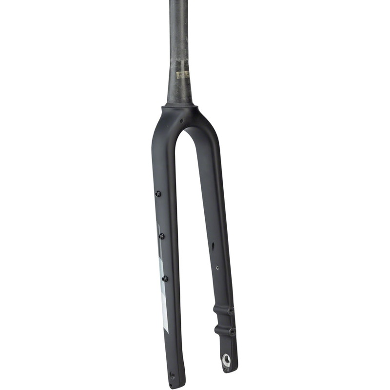 Salsa Waxwing Carbon Deluxe Fork - 700c/650b 100x12mm Thru-Axle 1-1/8" Tapered Carbon Flat Mount Disc BLK Frameset Color Match
