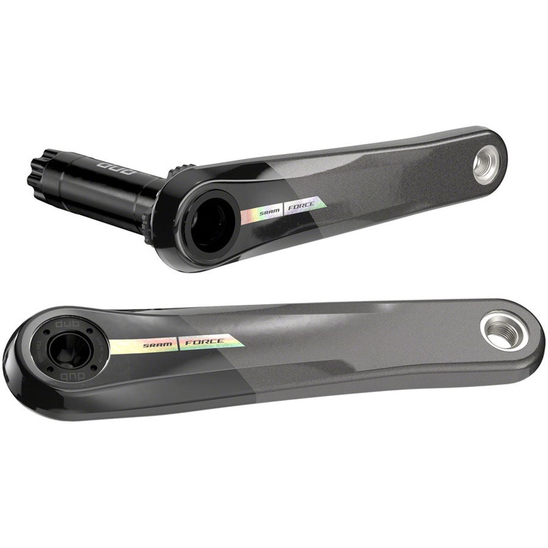 SRAM Force Wide Crank Arm Assembly - 170mm 12-Speed 8-Bolt Direct Mount DUB Spindle Interface Iridescent Gray D2
