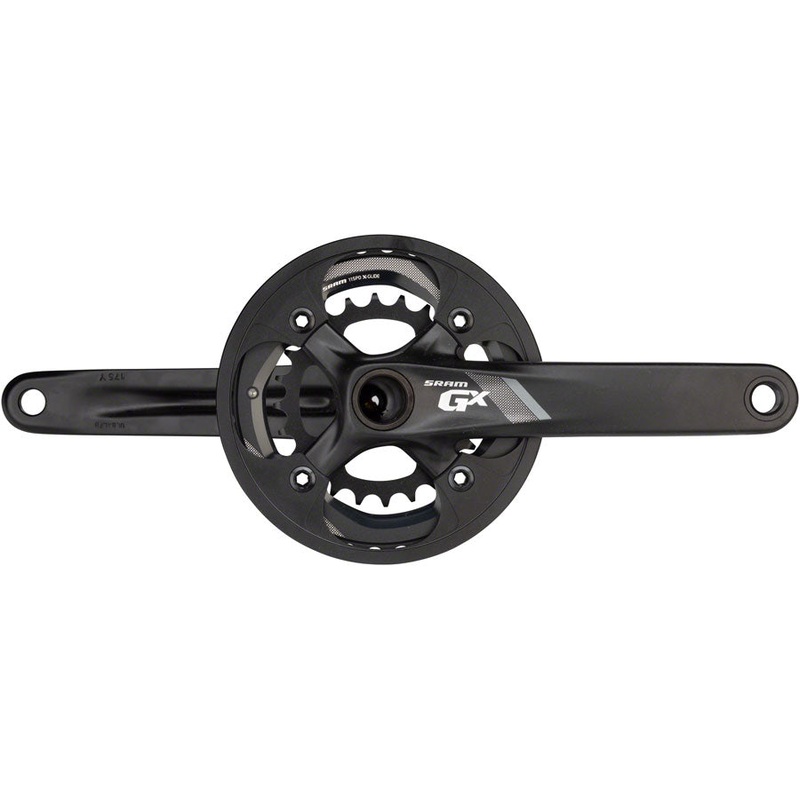 SRAM GX 1000 Crankset - 170mm 10-Speed 36/22t 104/64 BCD GXP Spindle Interface BLK