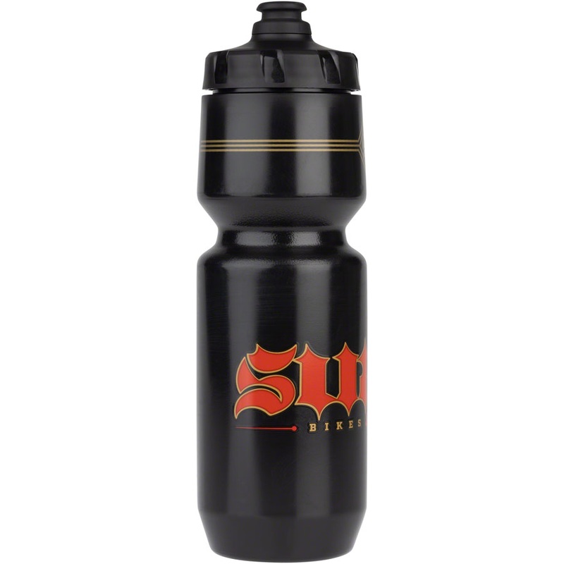 Surly Born to Lose Water Bottle - Black/Red 26oz