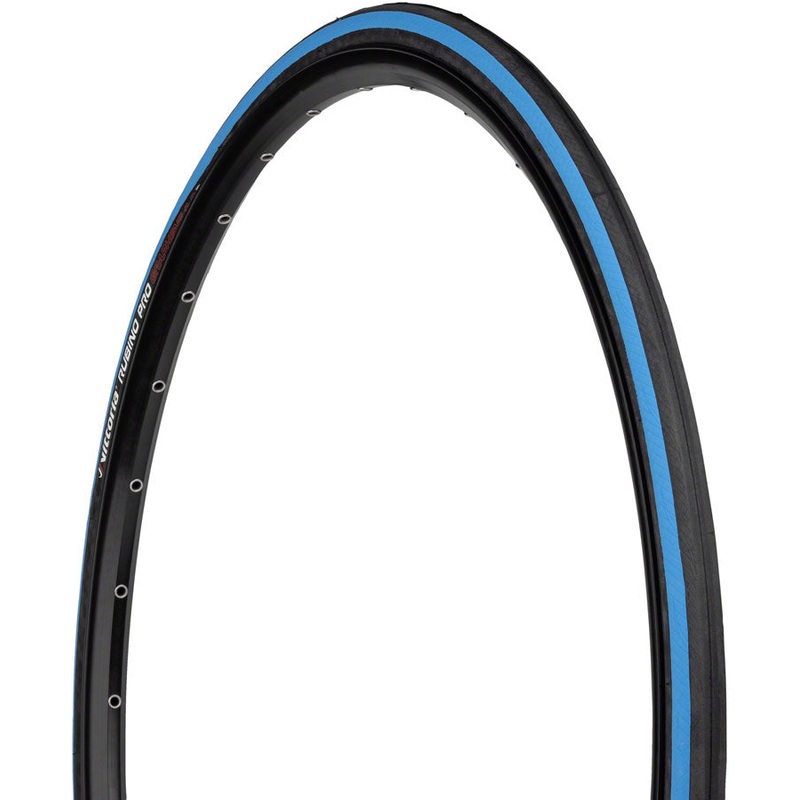 Vittoria Rubino Pro Tire - 700 x 25 Clincher Folding Black/Blue G2.0
