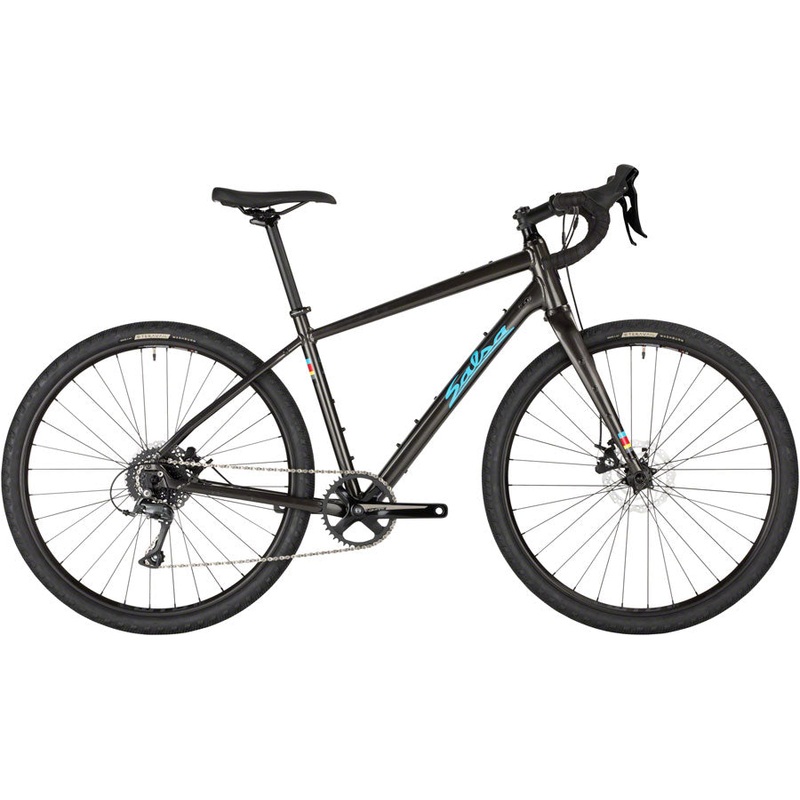 Salsa Journeyer Advent 650 Bike - 650b Aluminum Black 51cm