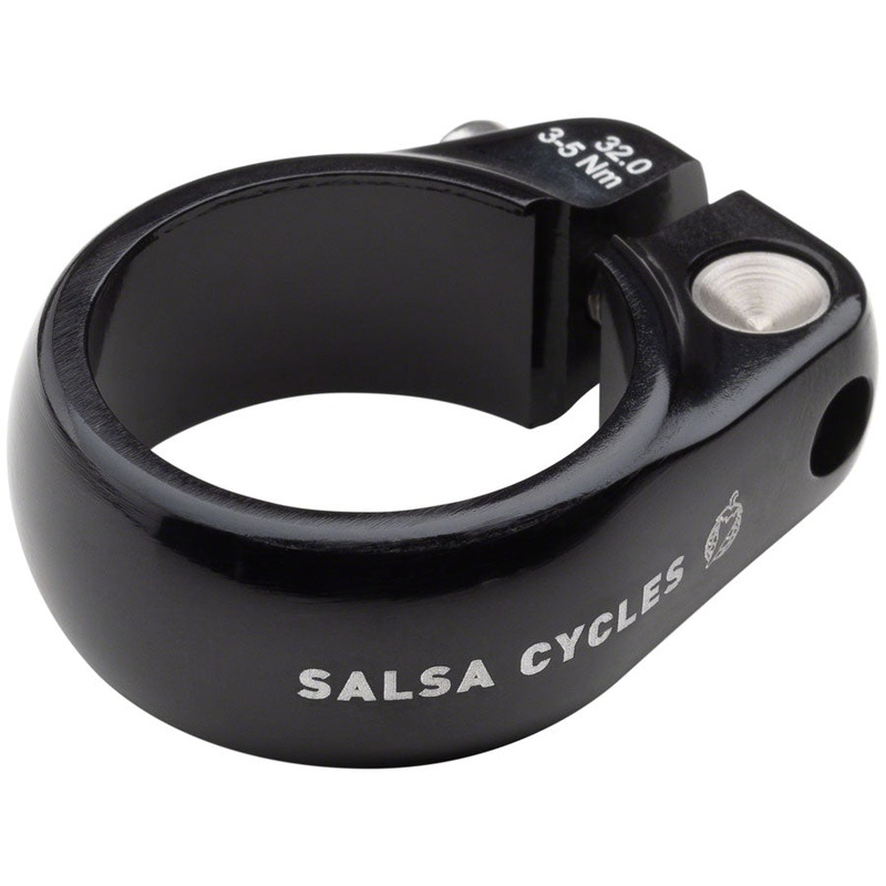 Salsa Lip-Lock Seat Collar 32.0mm Black
