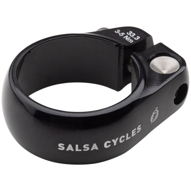 Salsa Lip-Lock Seat Collar 33.3mm Black