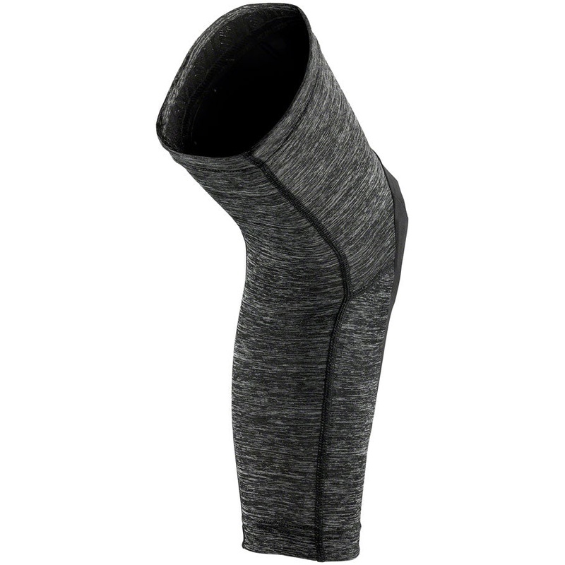 100% Teratec Knee Guards - Gray/Black Large