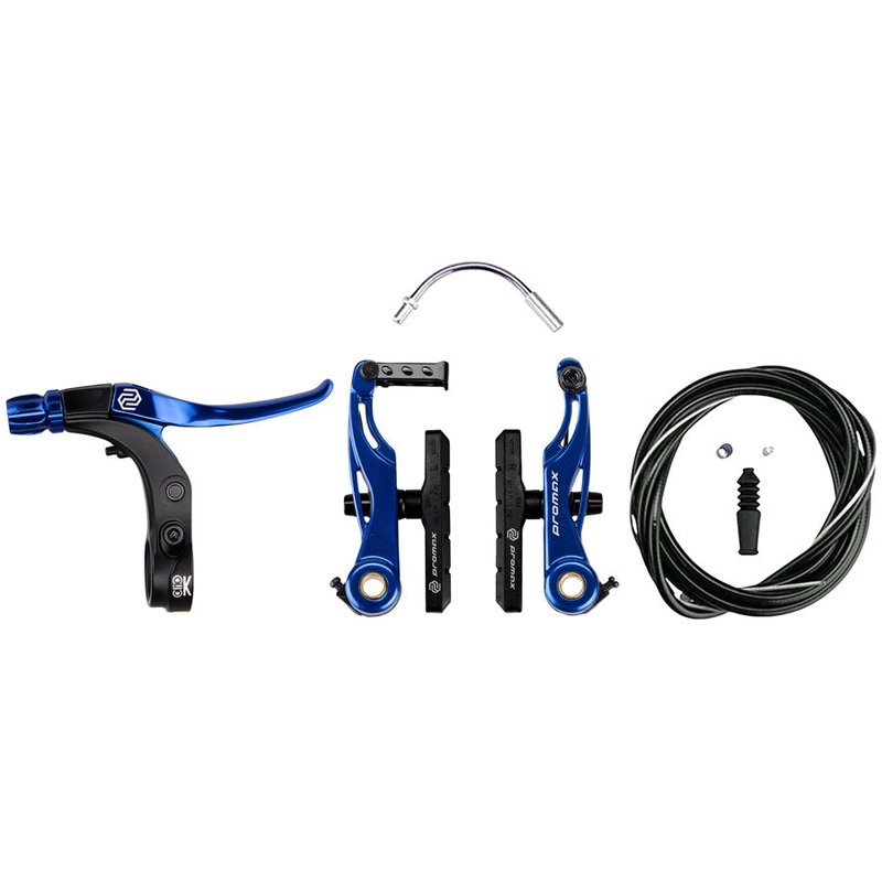 Promax P-1/Click V-Point Linear Pull Brake Kit - 85mm Blue
