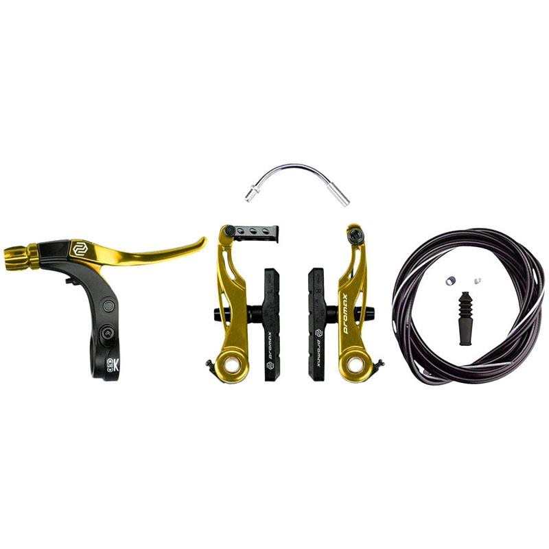 Promax P-1/Click V-Point Linear Pull Brake Kit- 85mm Gold