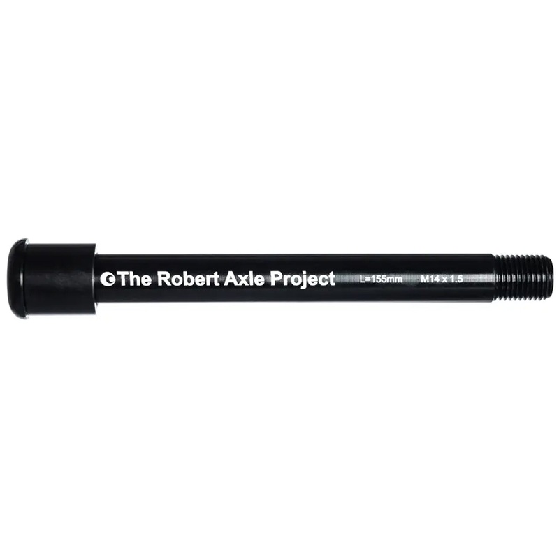 Robert Axle Project 15mm Lightning Bolt Thru Axle - Front - Length 155mm Thread M14 x 1.5mm 15x110 Fox - Boost w/ Spacer