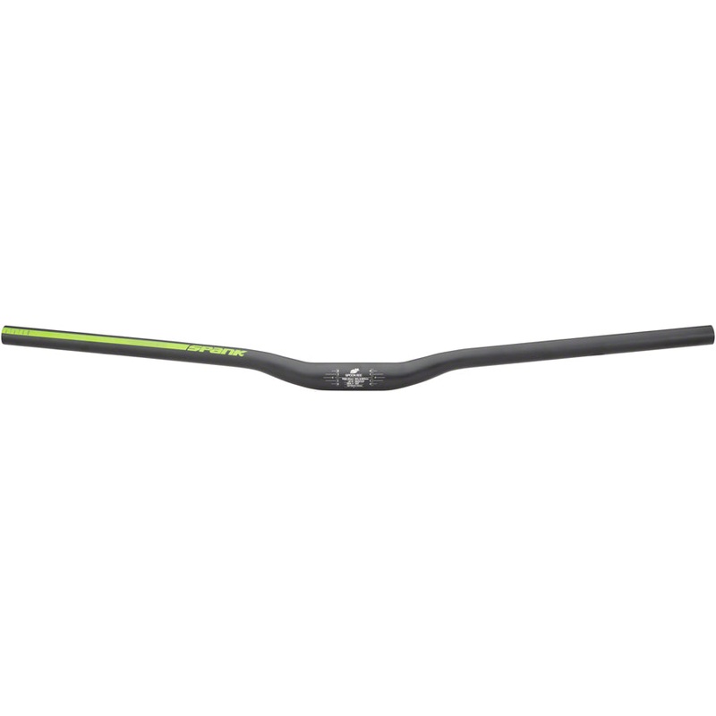 Spank Spoon 800 Handlebar - 31.8 x 800mm 20mm Rise Black/Green