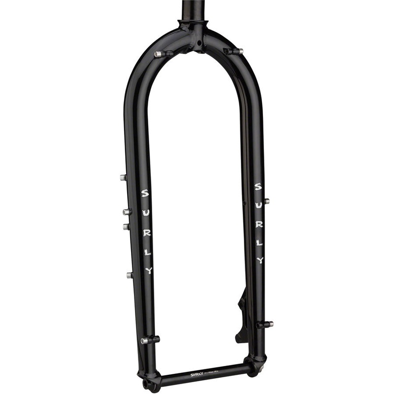 Surly Wednesday 26" 150x15 Thru Axle Fork 1-1/8" Straight Steerer Black