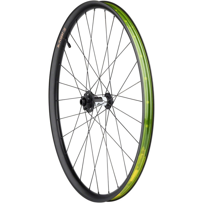 Teravail Fluent Mountain Front Wheel - 29" 15 x 110mm Boost 6-Bolt Carbon DT350 28H