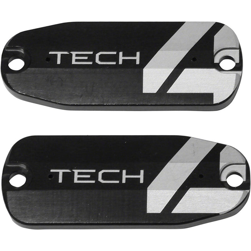 Hope Tech 4 Brake Lever Reservoir Lid - Black Pair