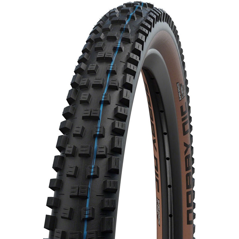 Schwalbe Nobby Nic Tire - 29 x 2.4 Tubeless Folding BLK/Bronze Evolution Line Super Ground Addix SpeedGrip