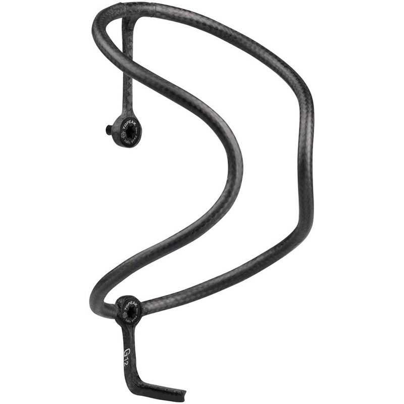 Topeak Feza Cage - Tubular Carbon G12 Gravel Black