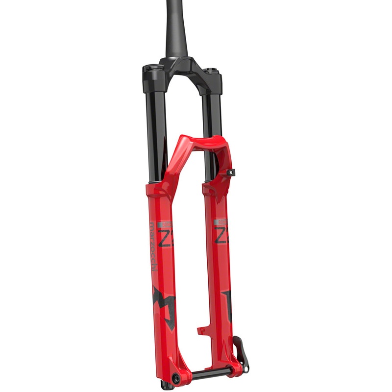 Marzocchi Bomber Z2 Suspension Fork - 29" 140 mm 15QR x 110 44mm Offset RAIL Sweep-Adjust Gloss Red