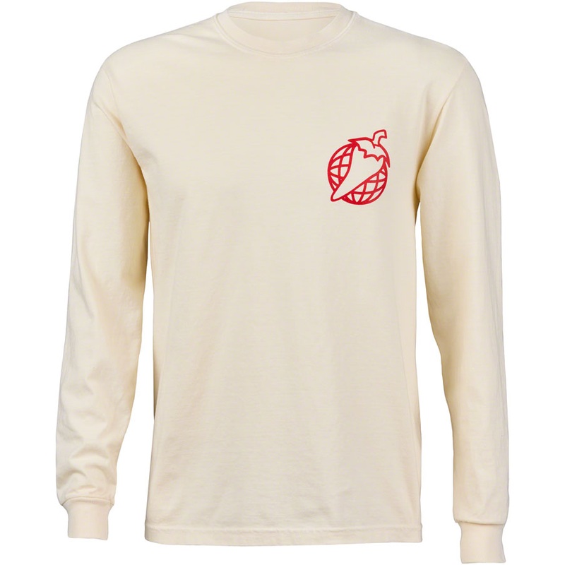Salsa Logo Long Sleeve T-Shirt - Unisex Ivory Small