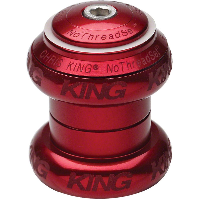 Chris King NoThreadSet Headset - 1" Sotto Voce Red