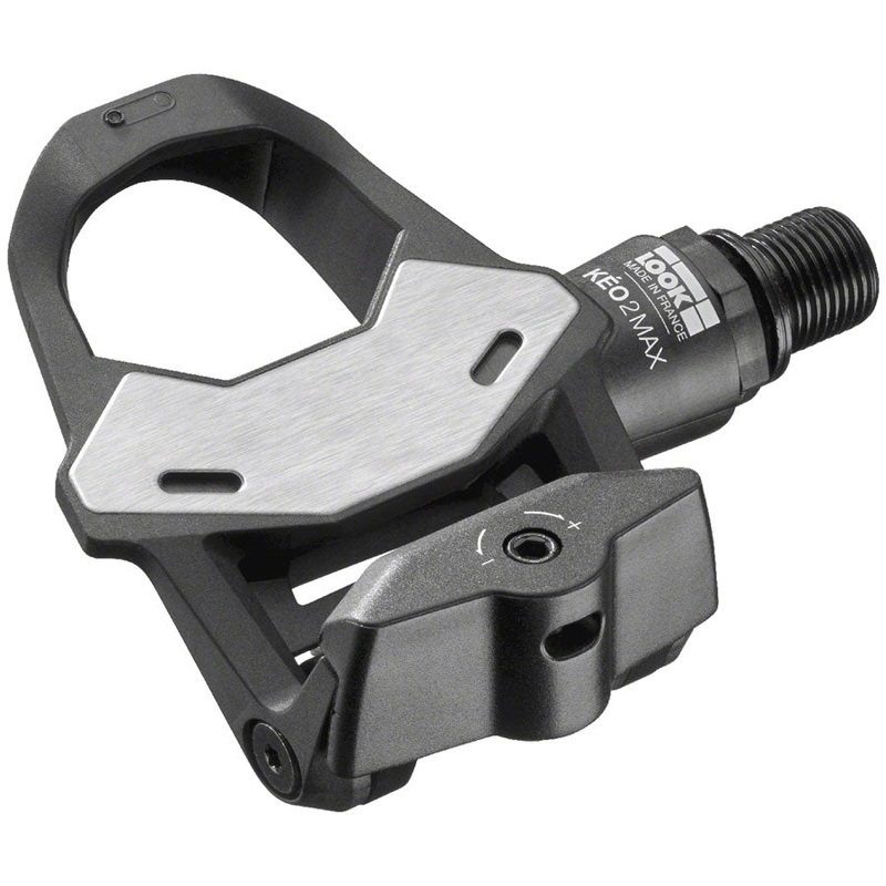 LOOK KEO 2 MAX Pedals - Single Sided Clipless Chromoly 9/16" Black