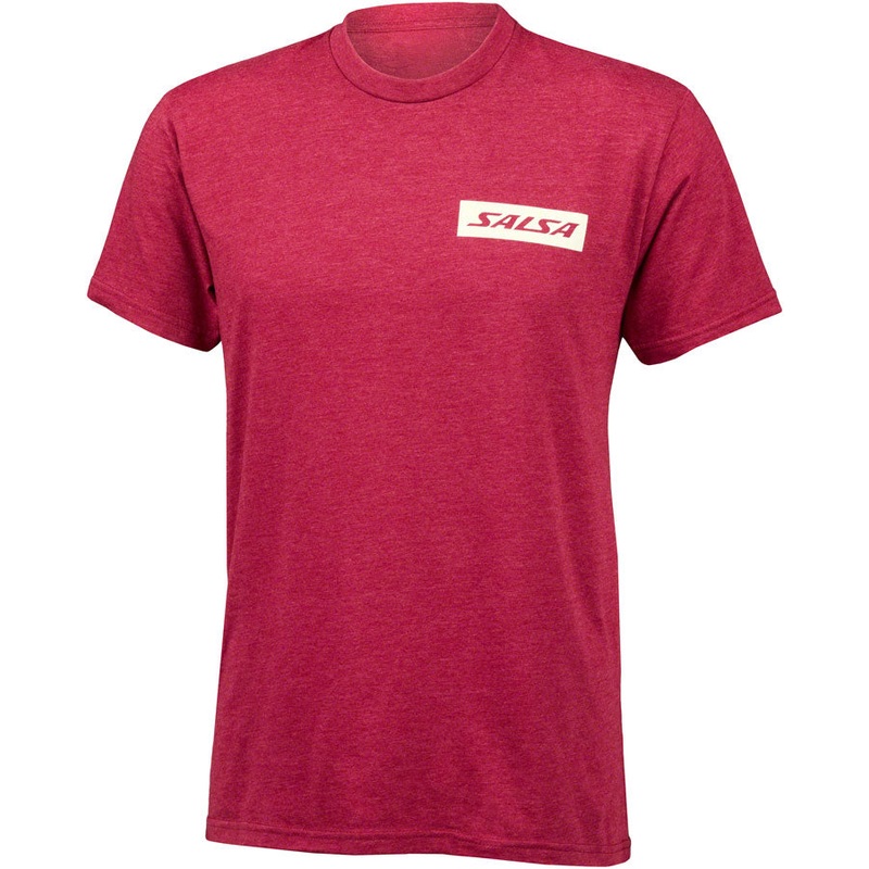 Salsa Logo Short Sleeve T-Shirt - Unisex Red Large