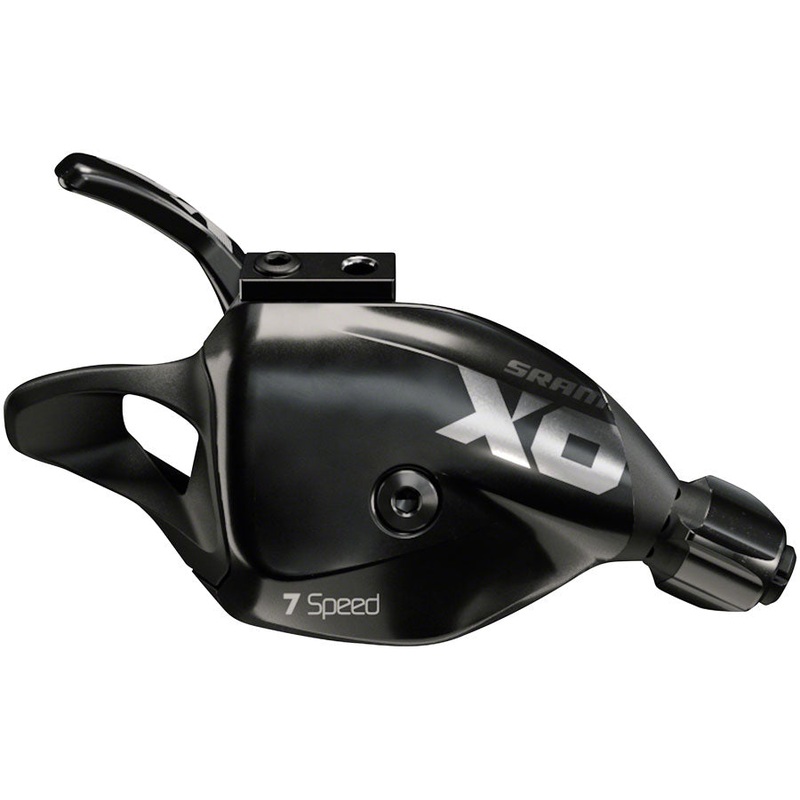 SRAM X01 DH Rear Shifter - 7-Speed with Discrete Clamp Black A2