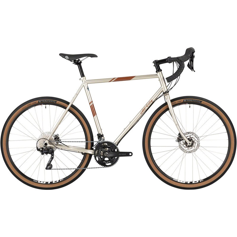 All-City Space Horse Bike - 650b Steel GRX Champagne Shimmer 49cm