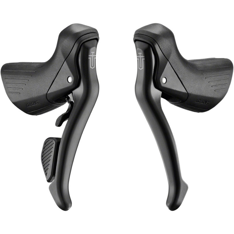 microSHIFT Sword Black Drop Bar Shifter/Brake Lever Set - 1 x 9-Speed Black