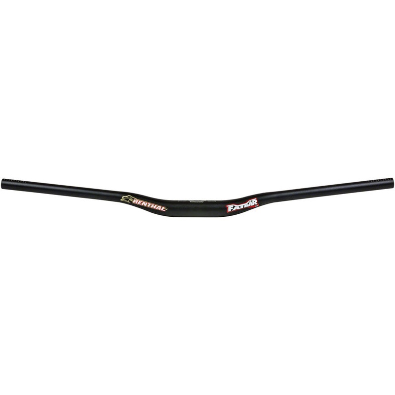 Renthal FatBar 35 Handlebar - Aluminum 20mm 800mm 35mm Black