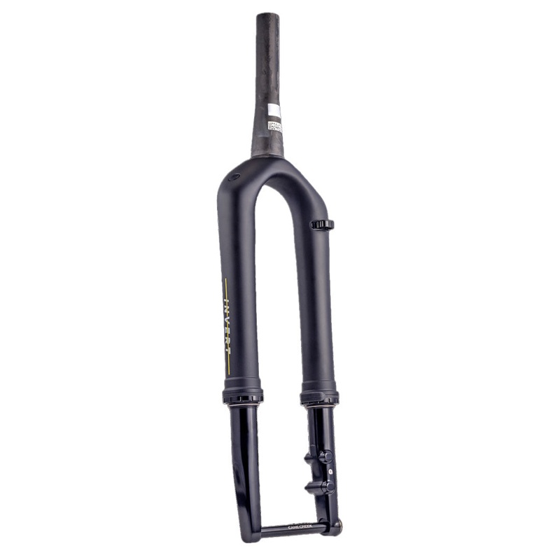 Cane Creek Invert CS Gravel Suspension Fork - 700c 40 mm 12 x 100 mm 45 mm Offset Climb Switch Matte BLK