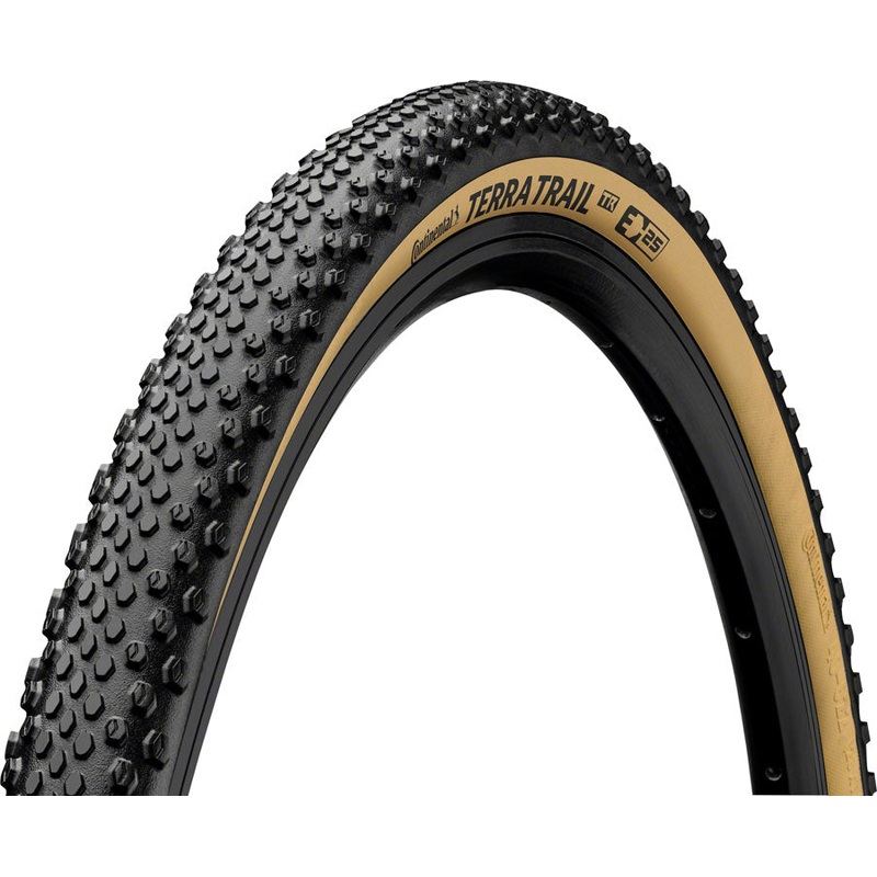 Continental Terra Trail Tire - 650b x 47 Tubeless Folding BLK/Cream PureGrip ShieldWall System E25