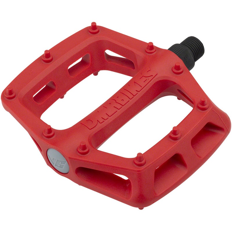 DMR V6 Pedals - Platform Plastic 9/16" Red