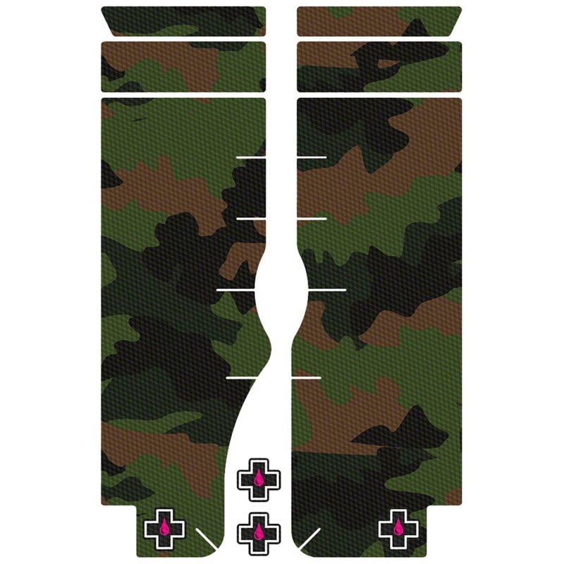 Muc-Off Fork Protection Kit - 8-Piece Kit Camo