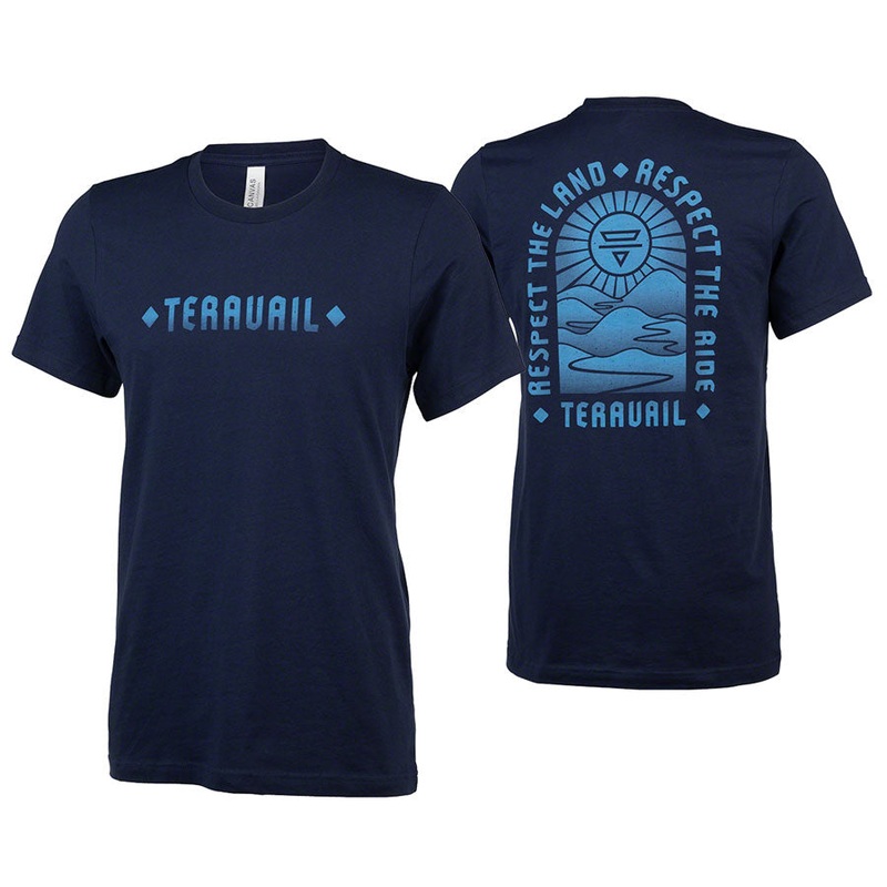 Teravail Landmark T-Shirt - Navy Unisex XS