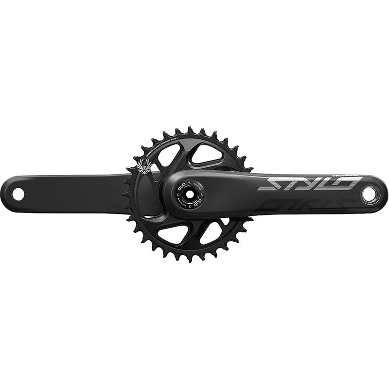 TruVativ STYLO Carbon Eagle Boost Crankset - 170mm 12-Speed 32t Direct Mount DUB Spindle Interface BLK