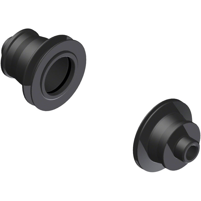 DT Swiss Front Axle Conversion Kit - 5 mm quick release Press fit Black