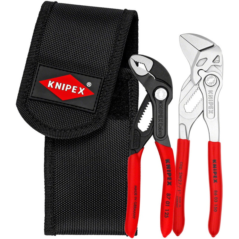 Knipex Mini Pliers Set - Cobra Plier Wrench - 5" 6"