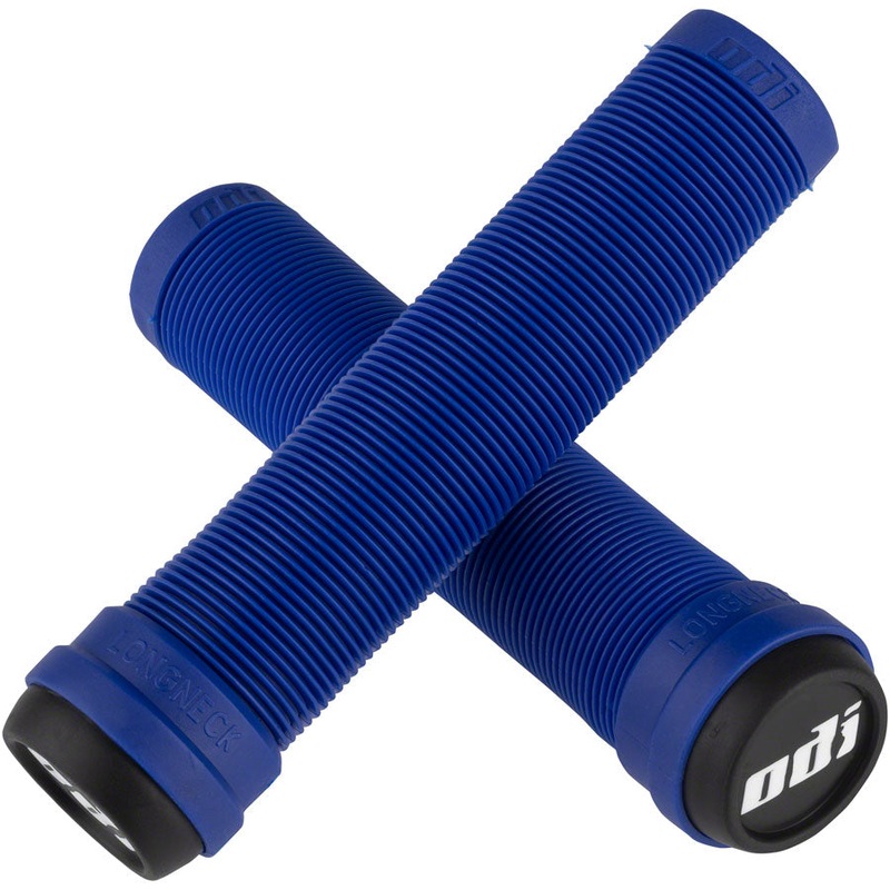 ODI Flangeless Longneck Grips - Blue