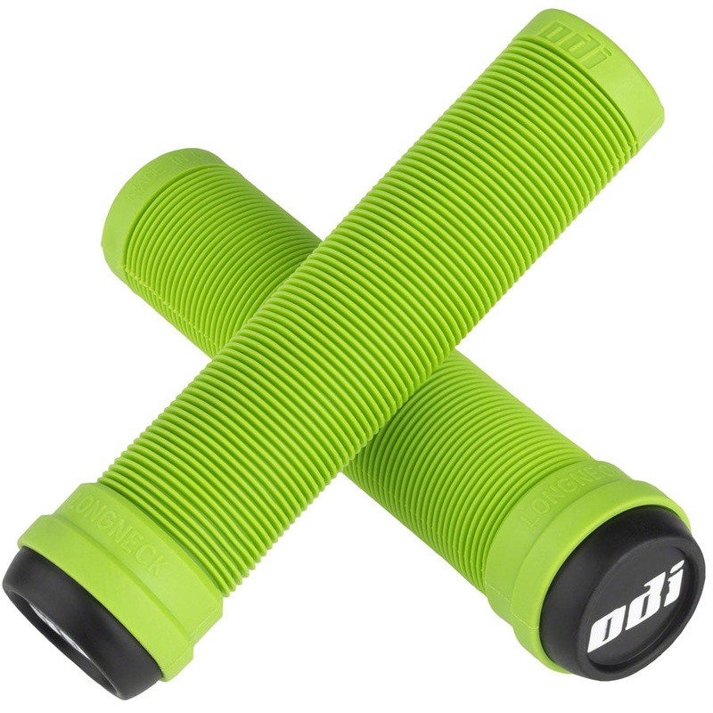 ODI Flangeless Longneck Grips - Green