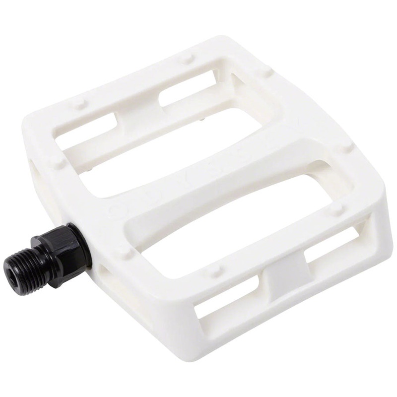 Odyssey Grandstand V2 PC Pedals - Platform Composite/Plastic 9/16" White